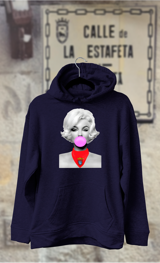 Sudadera Marilyn Monroe con pañuelico