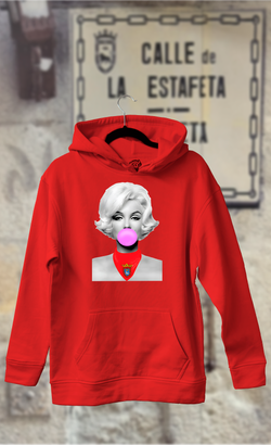 Sudadera Marilyn Monroe con pañuelico