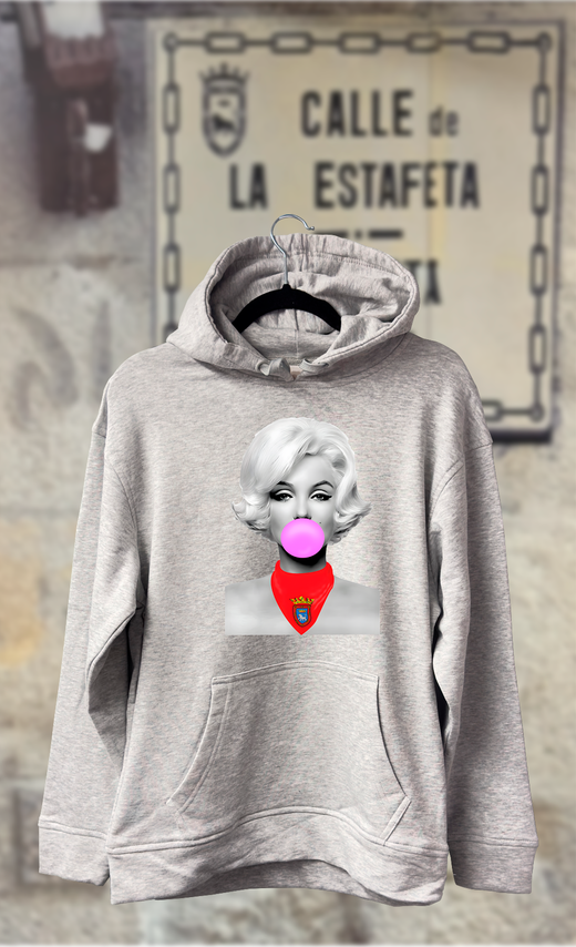 Sudadera Marilyn Monroe con pañuelico