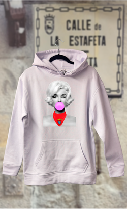 Sudadera Marilyn Monroe con pañuelico
