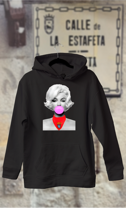 Sudadera Marilyn Monroe con pañuelico