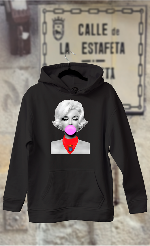 Sudadera Marilyn Monroe con pañuelico