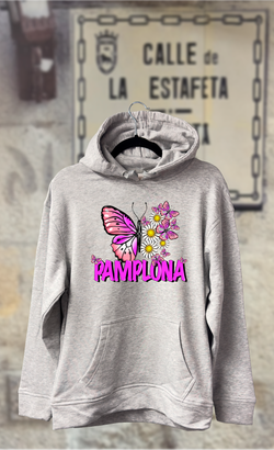 Sudadera Mariposa morada