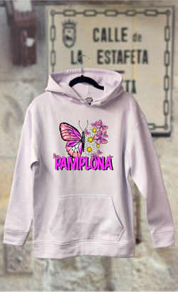 Sudadera Mariposa morada