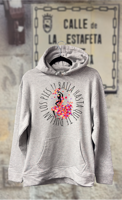 Sudadera Sevilla baila hasta que te duelan los pies