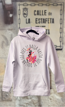 Sudadera Sevilla baila hasta que te duelan los pies