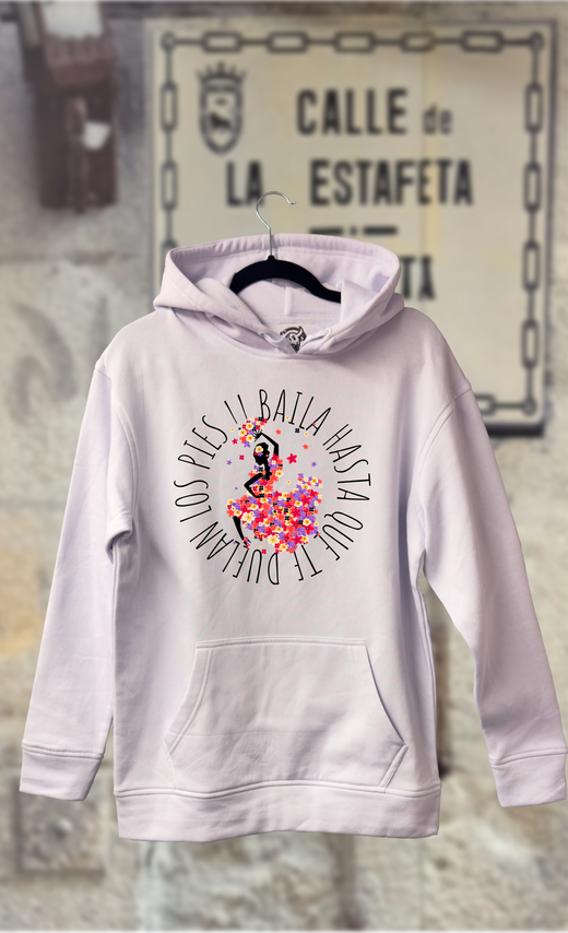 Sudadera Sevilla baila hasta que te duelan los pies