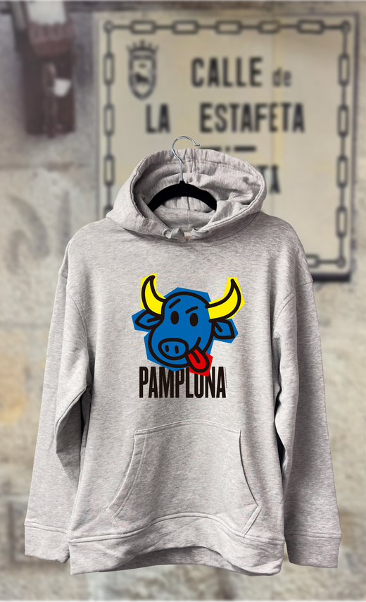 Sudadera toro azul