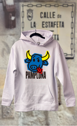 Sudadera toro azul