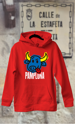 Sudadera toro azul