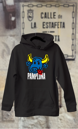 Sudadera toro azul