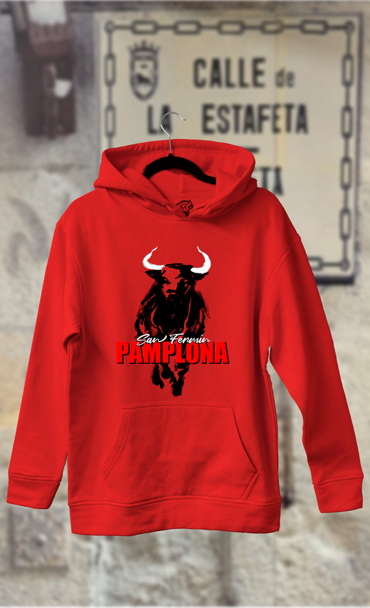 Sudadera toro difuminado