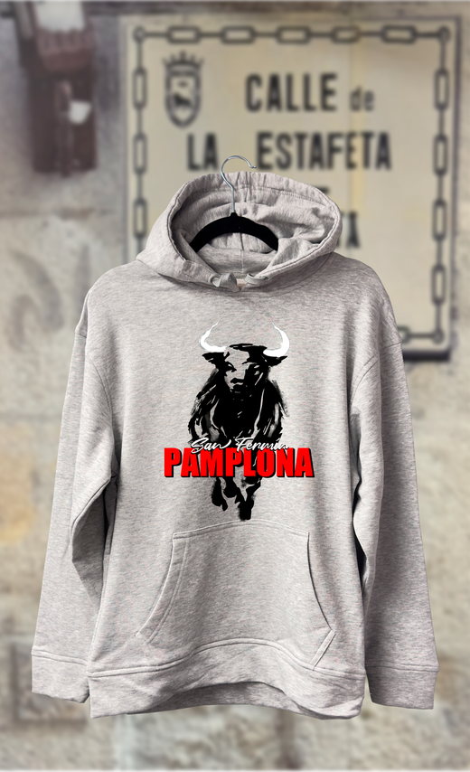 Sudadera toro difuminado