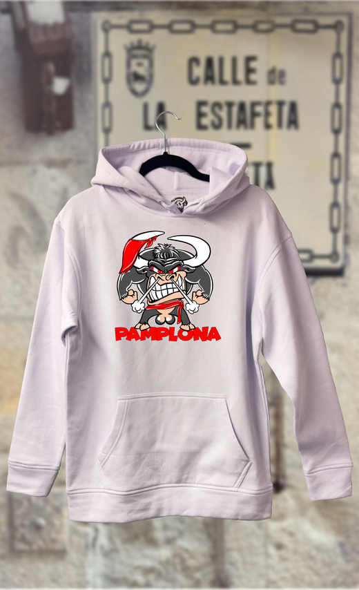 Sudadera toro fuerte enfadado