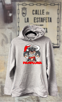 Sudadera toro fuerte enfadado