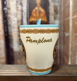 Taza con Cuchara Lauburu