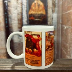 Taza El Encierrico cartel feria del toro