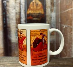 Taza El Encierrico cartel feria del toro