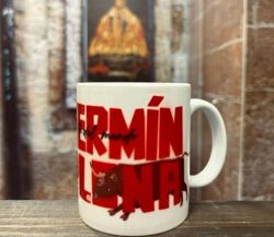Taza el encierrico encierro con letras