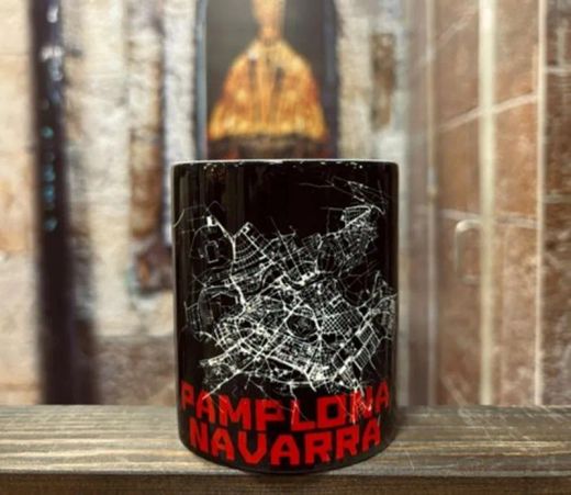 Taza el encierrico mapa urbano