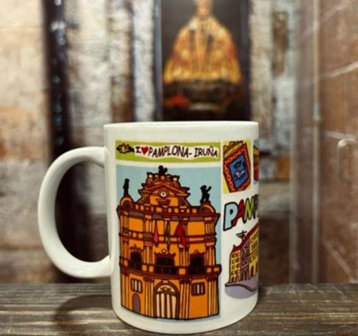 Taza el encierrico dibujos Pamplona