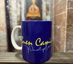 Taza Camino de Santiago azul