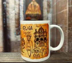 Taza el encierrico bocetos tradicionales