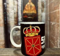 Taza el encierrico escudo de Navarra