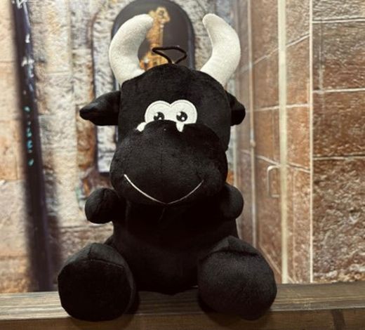 Peluche Toro grande sentado