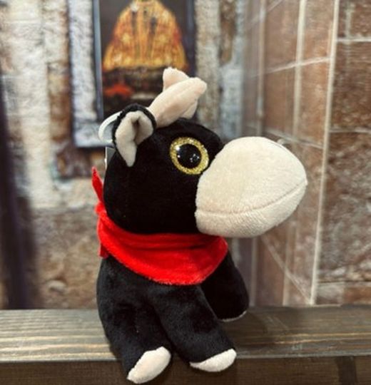 Peluche Toro ojos saltones