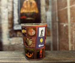 Vaso de Txupito Camino de Santiago