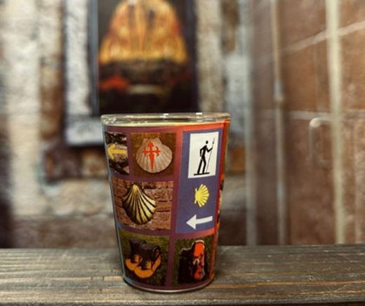 Vaso de Txupito Camino de Santiago