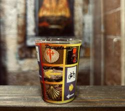 Vaso de Txupito Camino de Santiago