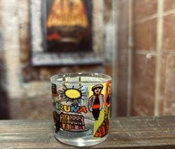 Vaso de Txupito ilustraciones Pamplona