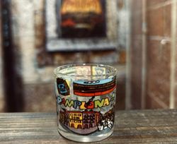 Vaso de Txupito ilustraciones Pamplona