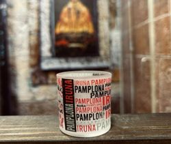 Vaso de Txupito Tipográfico Pamplona
