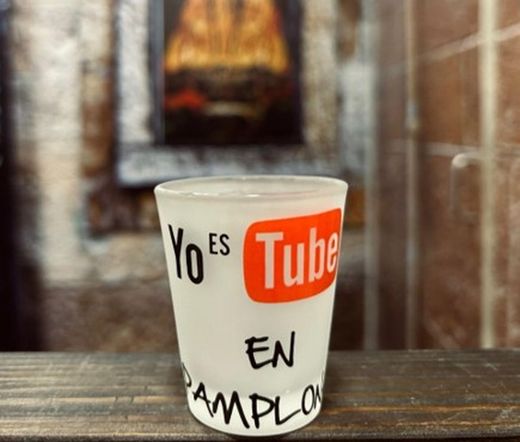 Vaso de Txupito diseño Youtube