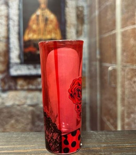 Vaso de Txupito diseño de flamenca