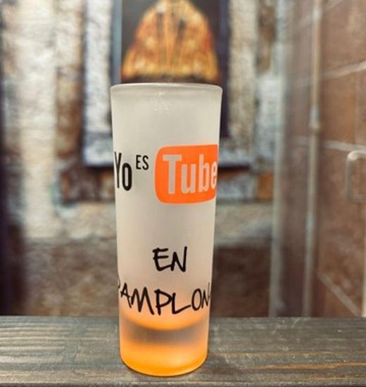 Vaso de Txupito frase humoristica
